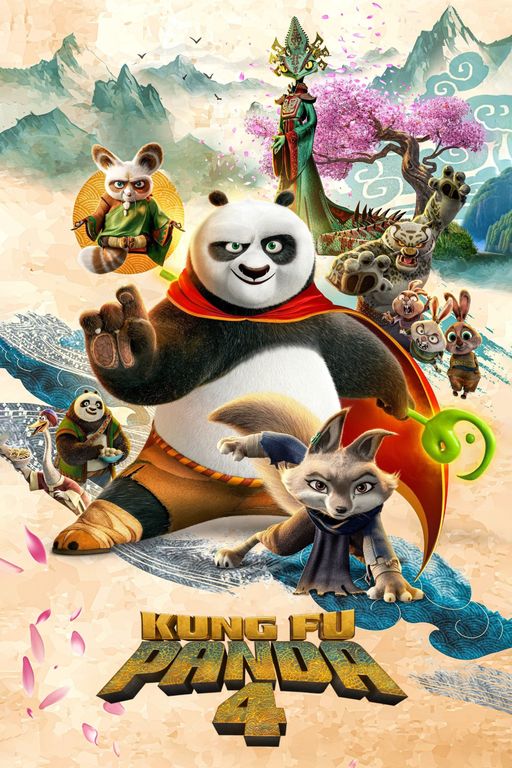 Poster for Kung Fu Panda 4