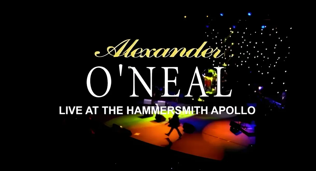 Alexander O'Neal: Live at the Hammersmith Apollo