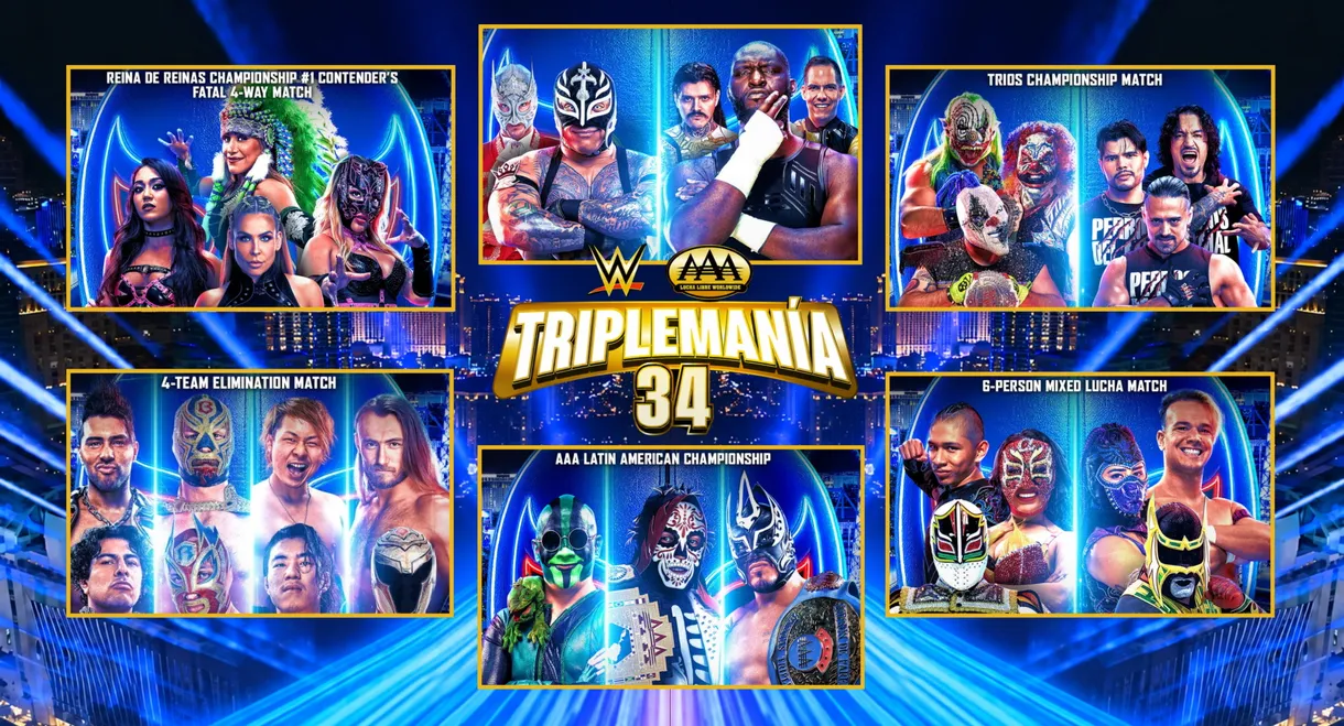 AAA Triplemanía 34 - Friday