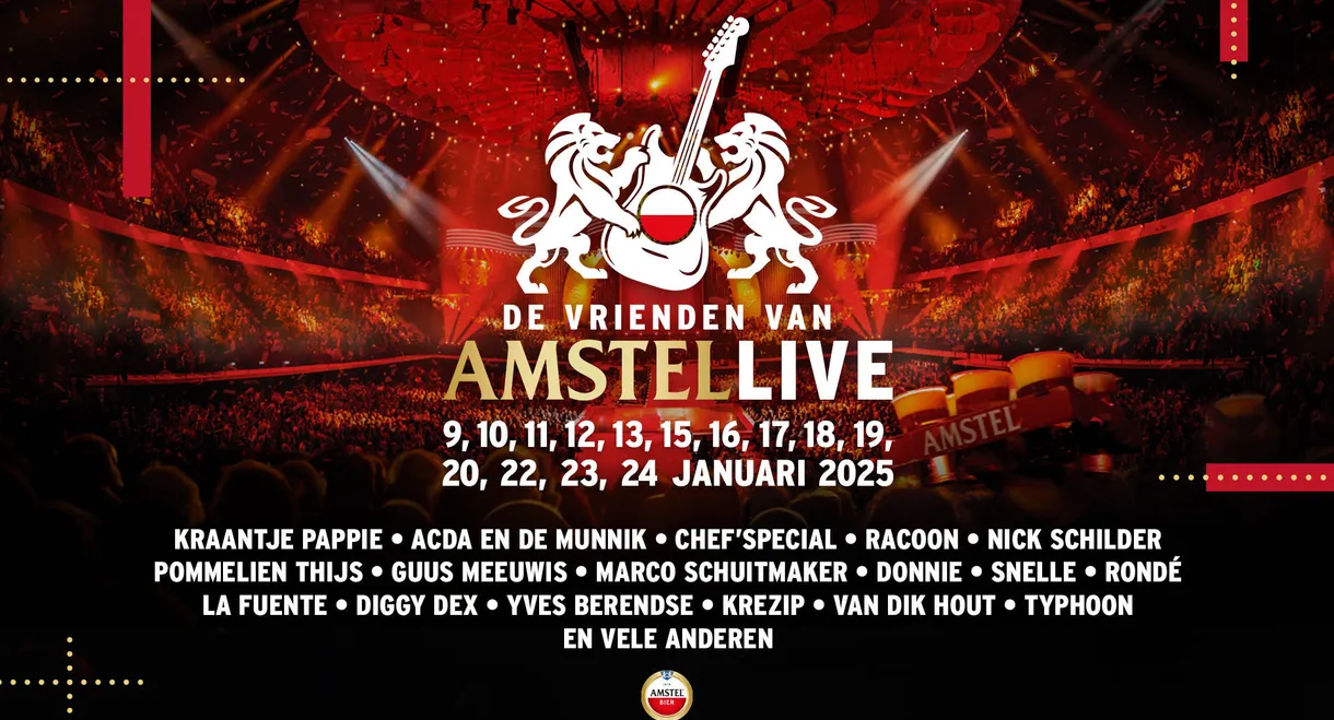 Vrienden van Amstel Live 2025 Backstage