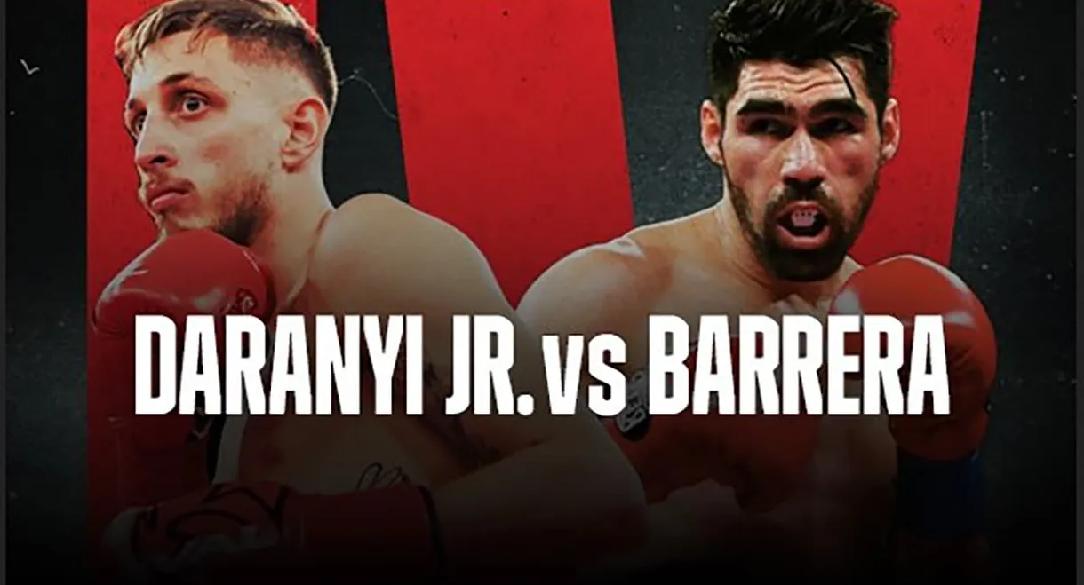 Zsolt Daranyi Jr. vs. Alejandro Barrera