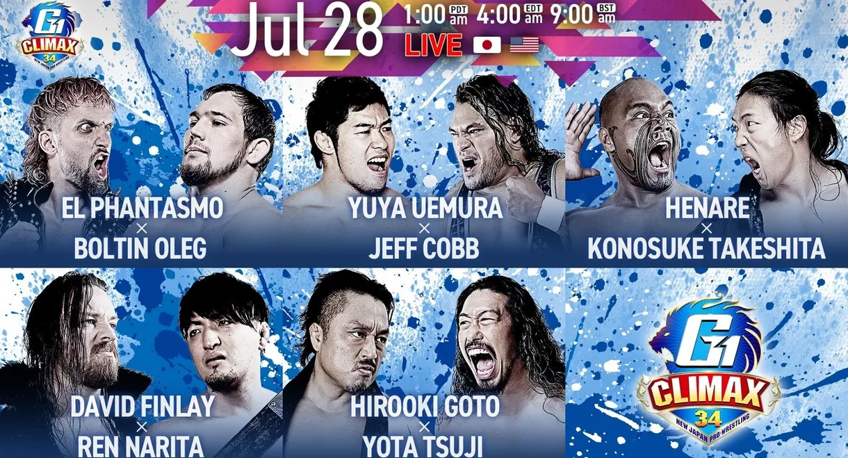 NJPW G1 Climax 34: Day 6