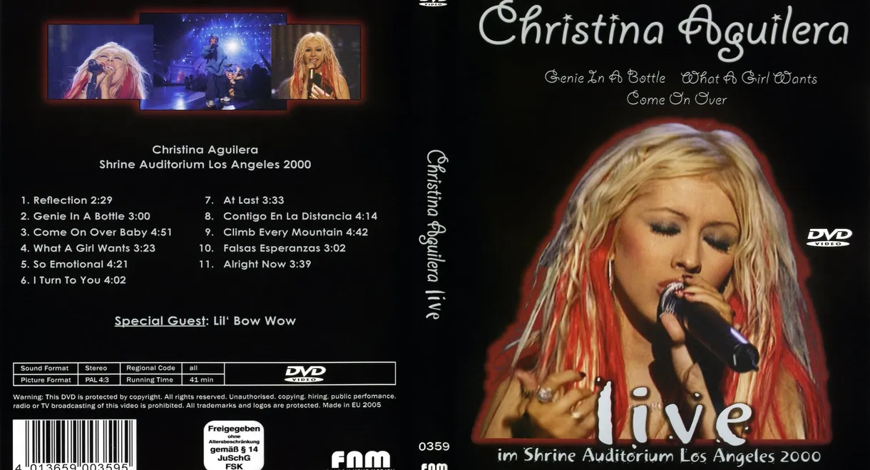 Christina Aguilera: Live im Shrine Auditorium Los Angeles