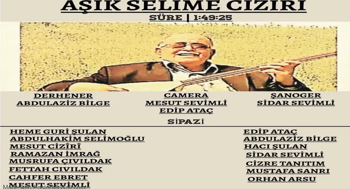 Dengê Evînê: Asîk Selîmê Cîzîrî