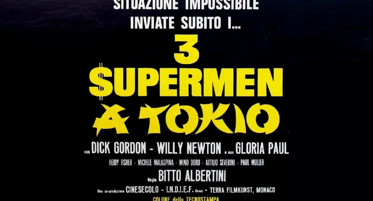 Three Supermen in Tokyo