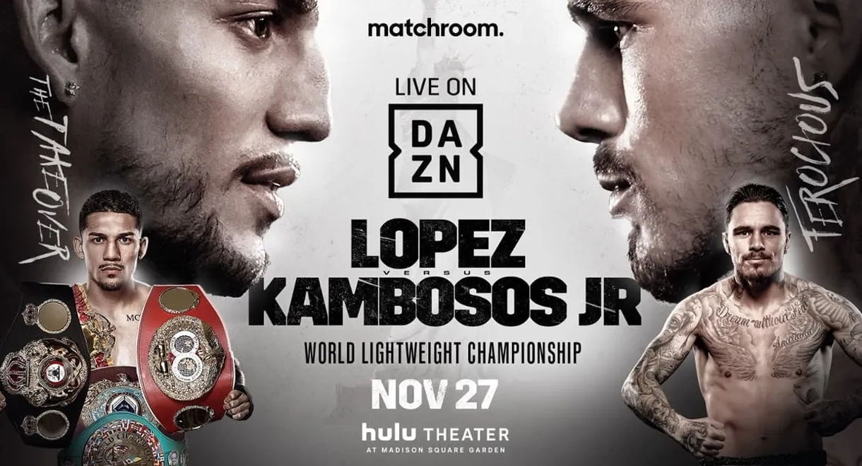 Teofimo Lopez vs. George Kambosos Jr