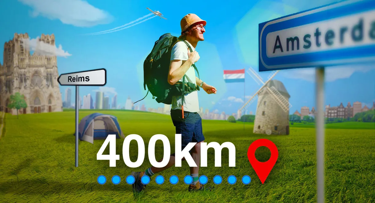 400km à pied jusqu'à Amsterdam (le plus gros défi de ma vie)