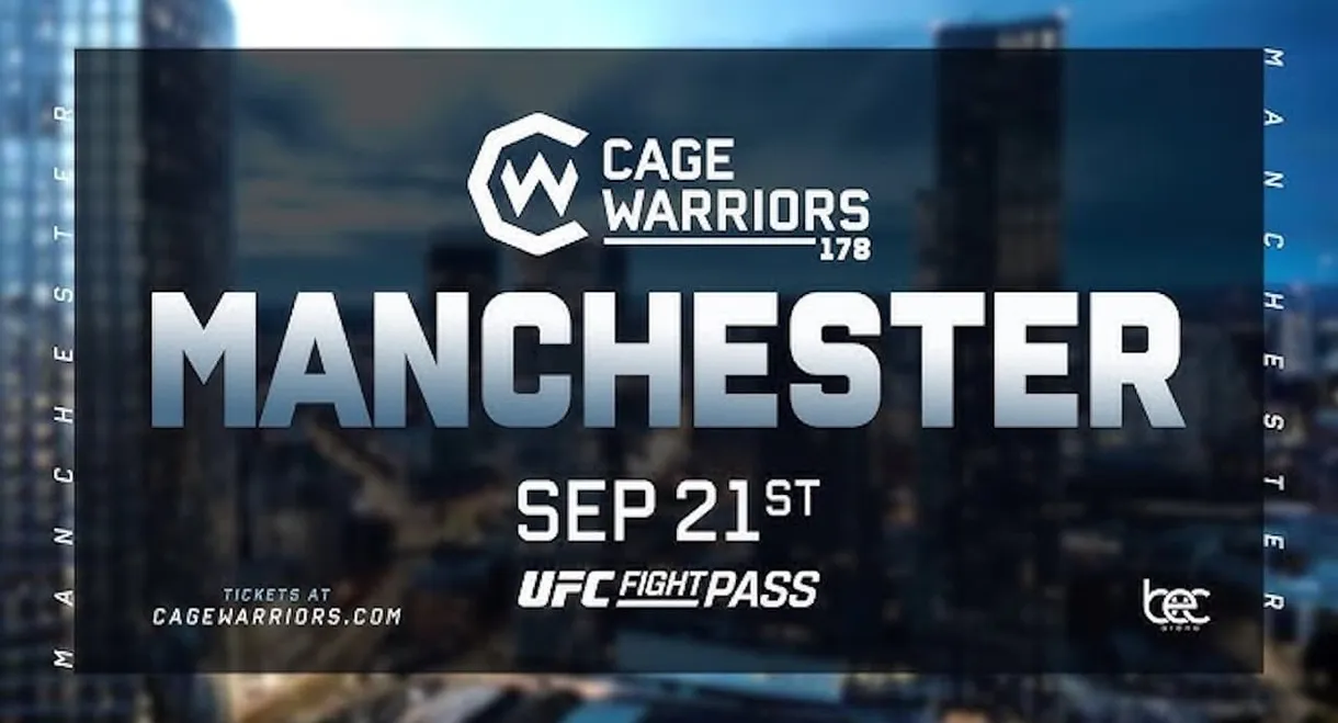 Cage Warriors 178: Manchester