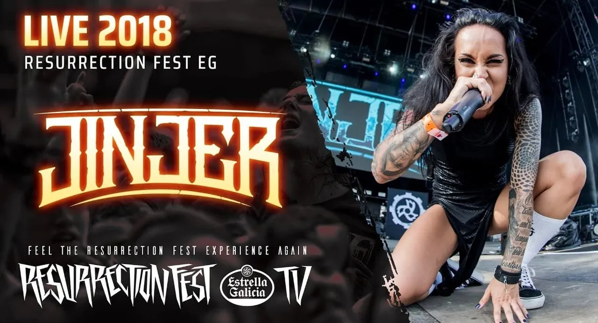 Jinjer - Live at Resurrection Fest EG 2018