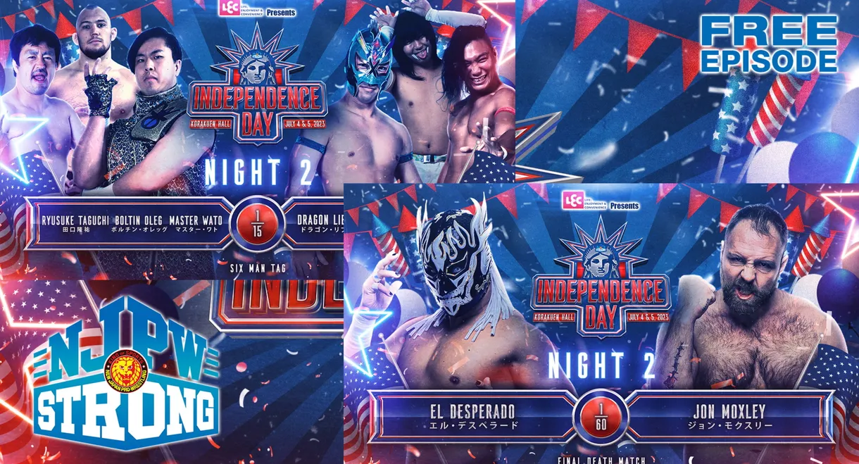 NJPW STRONG Independence Day 2023 - Day 2