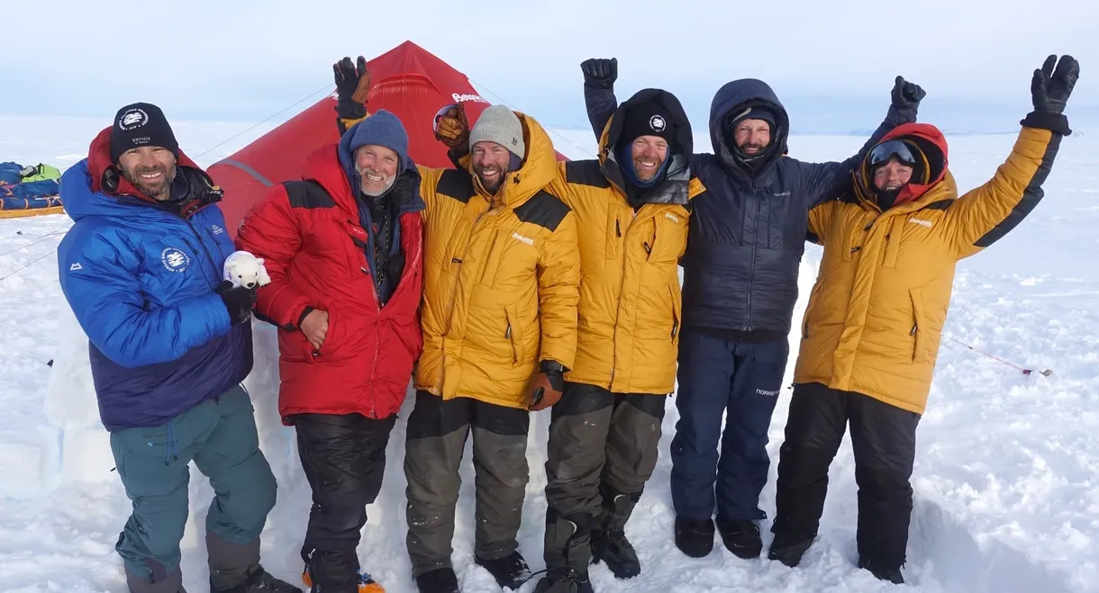 På tykk is - med drager over Grønland