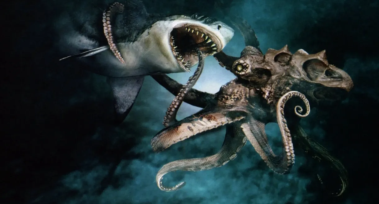 Mega Shark vs. Giant Octopus