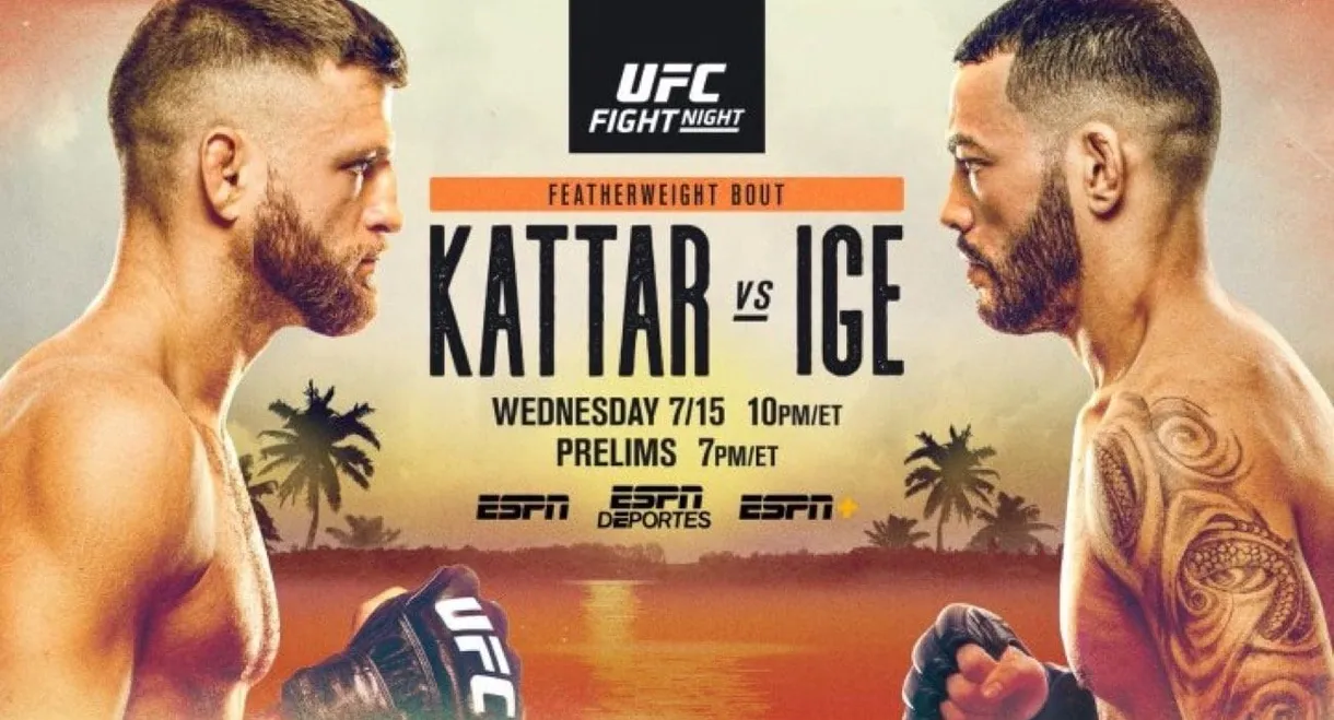 UFC on ESPN 13: Kattar vs. Ige