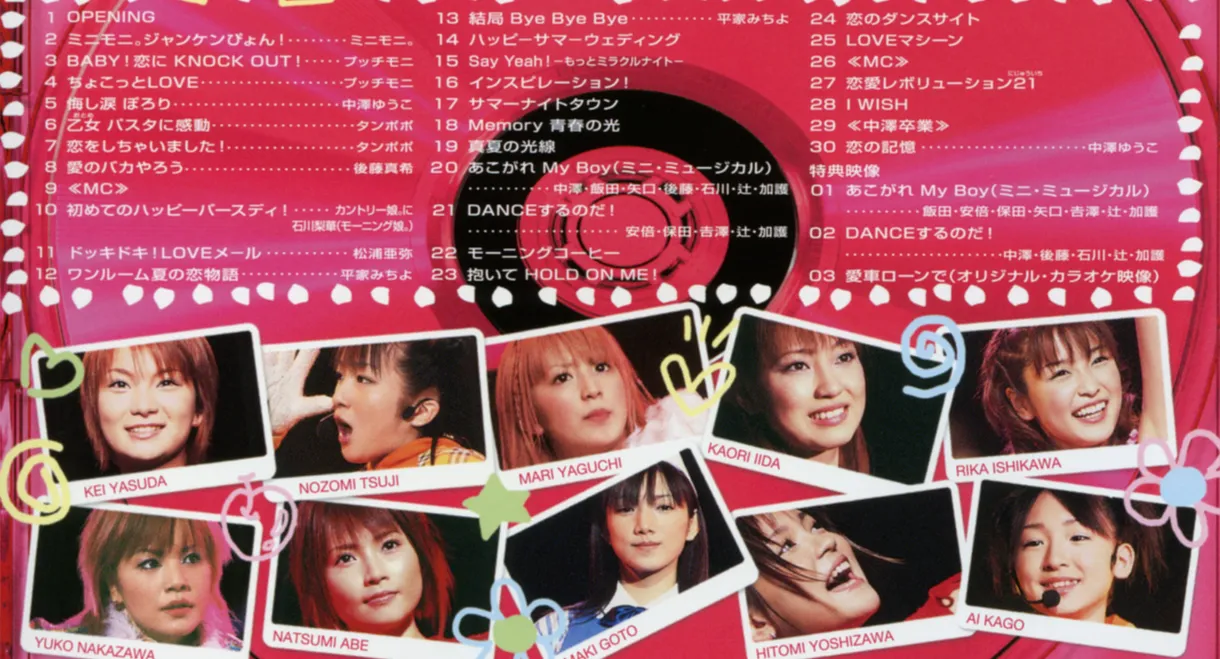 Morning Musume. 2001 Spring Live Revolution 21 Haru ~Osaka Jou Hall Saishuu Bi~
