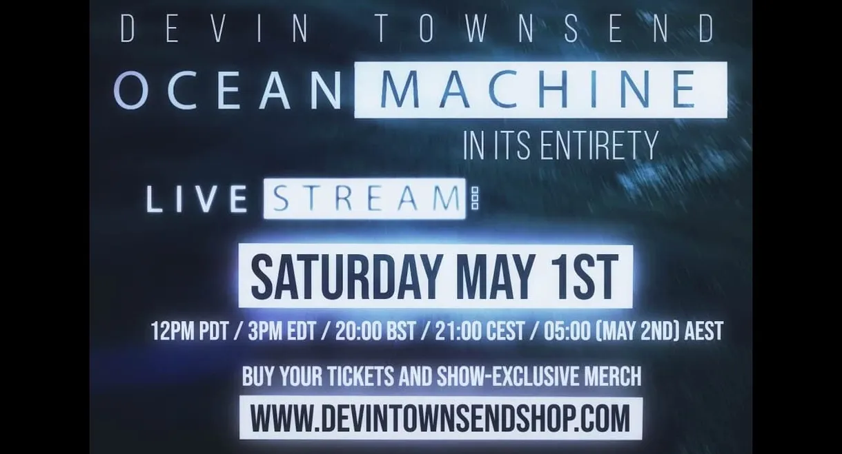 Devin Townsend Ocean Machine Livestream