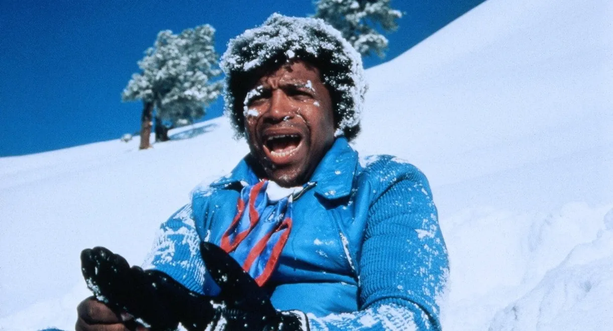 Drei Männer im Schnee