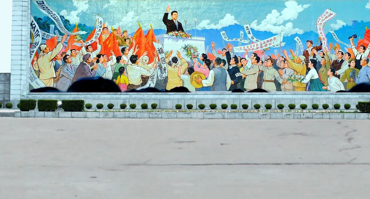 Playing Frisbee in North Korea