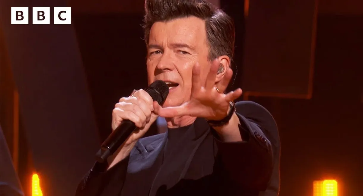 Rick Astley Rocks New Year's Eve