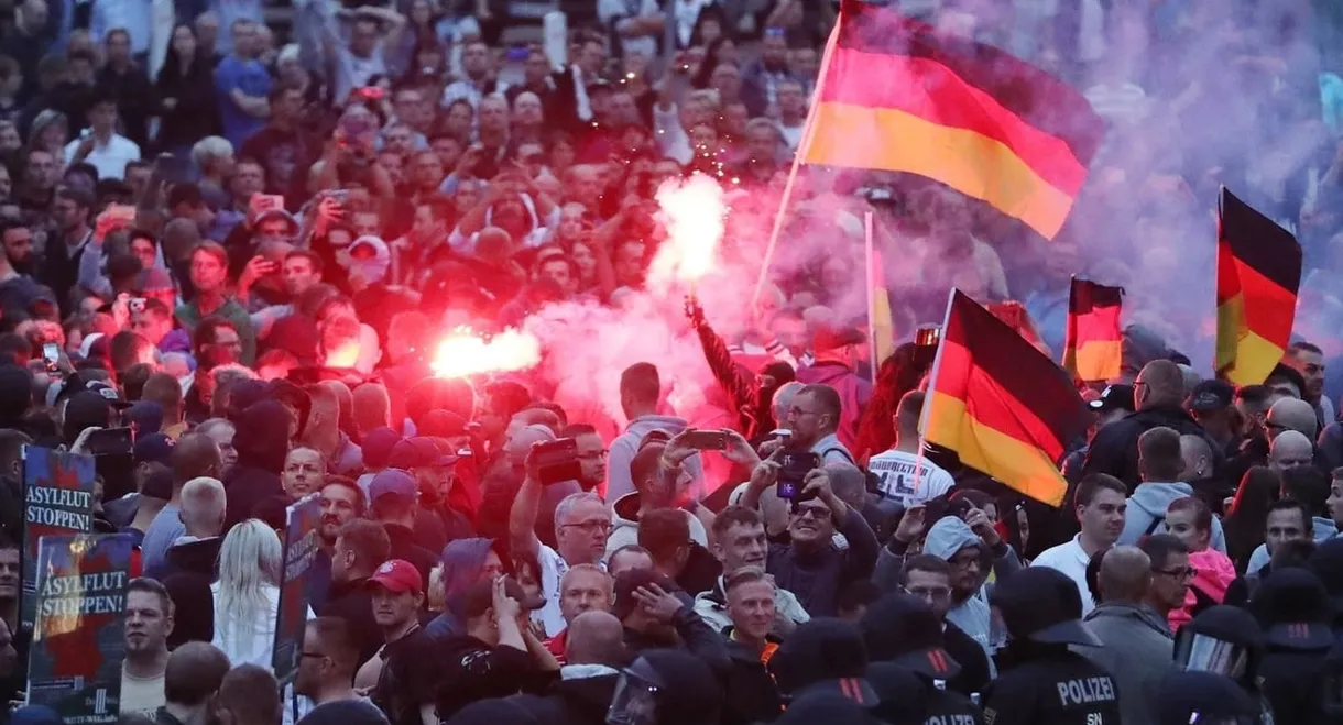 Clash in Chemnitz