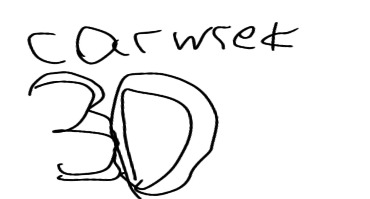 Car wreak 3D