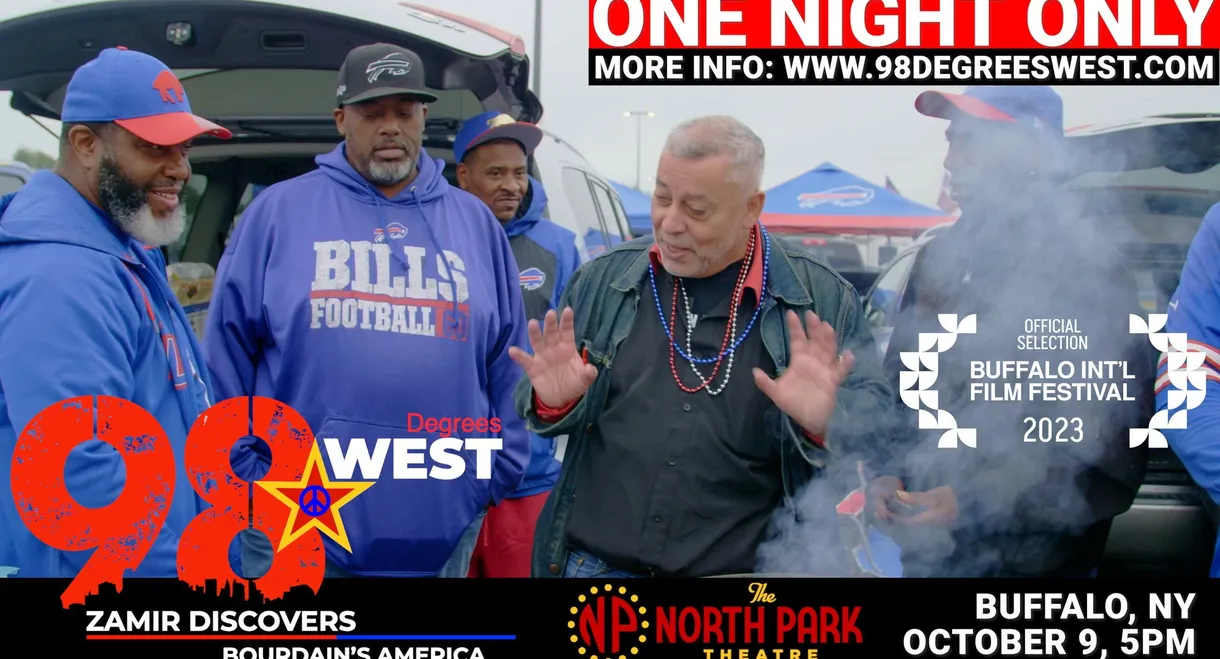 98 Degrees West - Zamir Discovers Bourdain's America