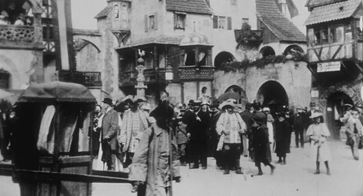 Dresde, vieux quartier à l'Exposition