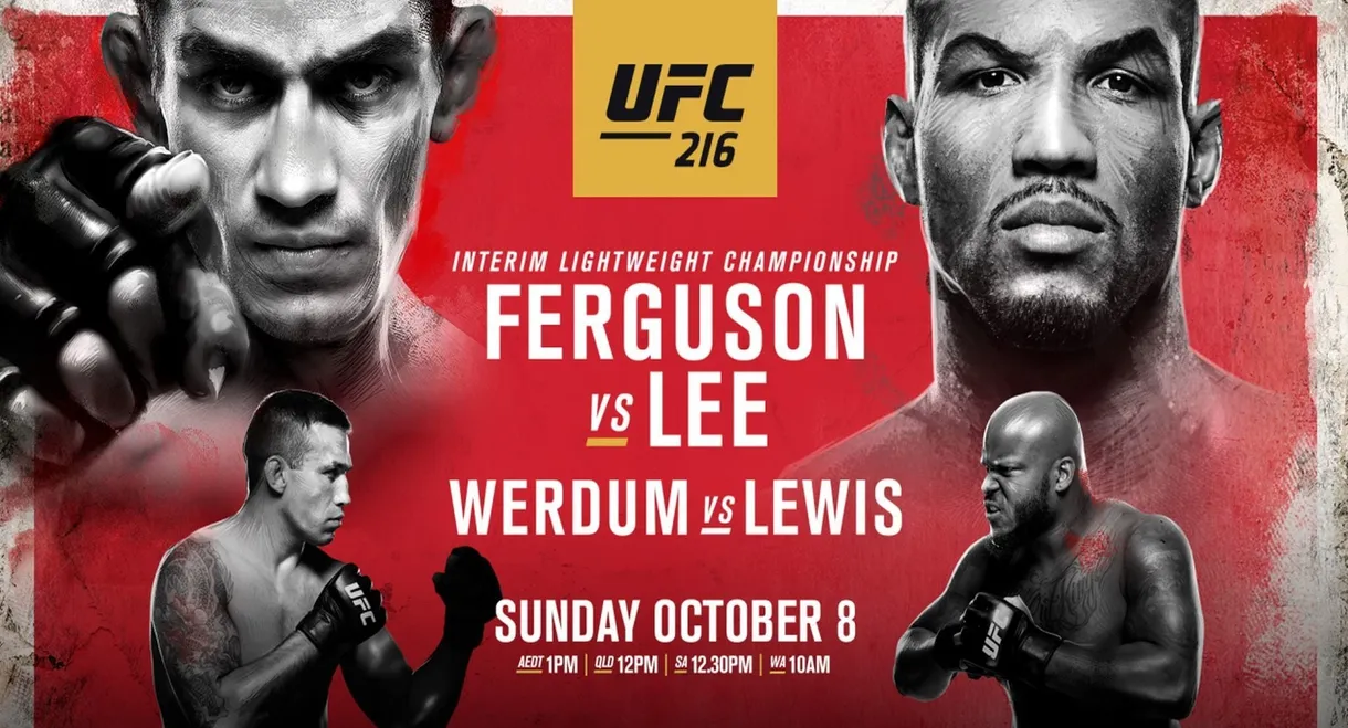 UFC 216: Ferguson vs. Lee