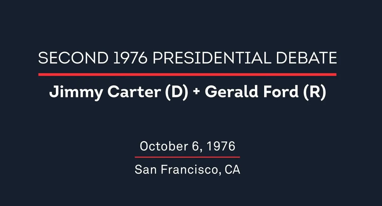 1976 Second Presidential Debate