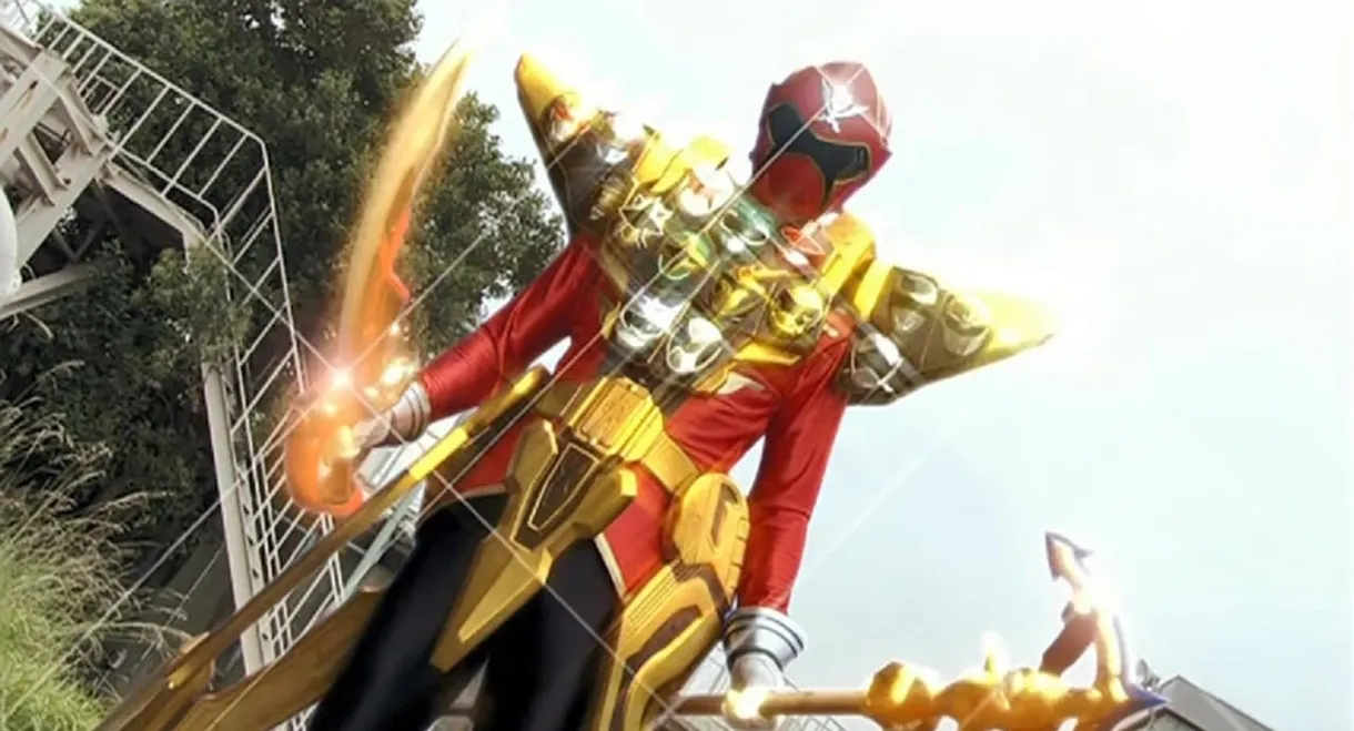 Kaizoku Sentai Gokaiger: Let's Make an Extremely GOLDEN Show of it! The 36-Stage Gokai Change!!