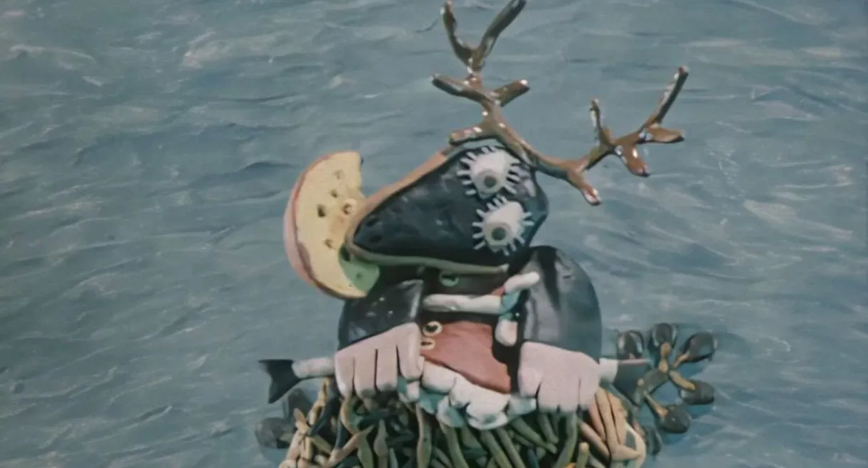 A Plasticine Crow