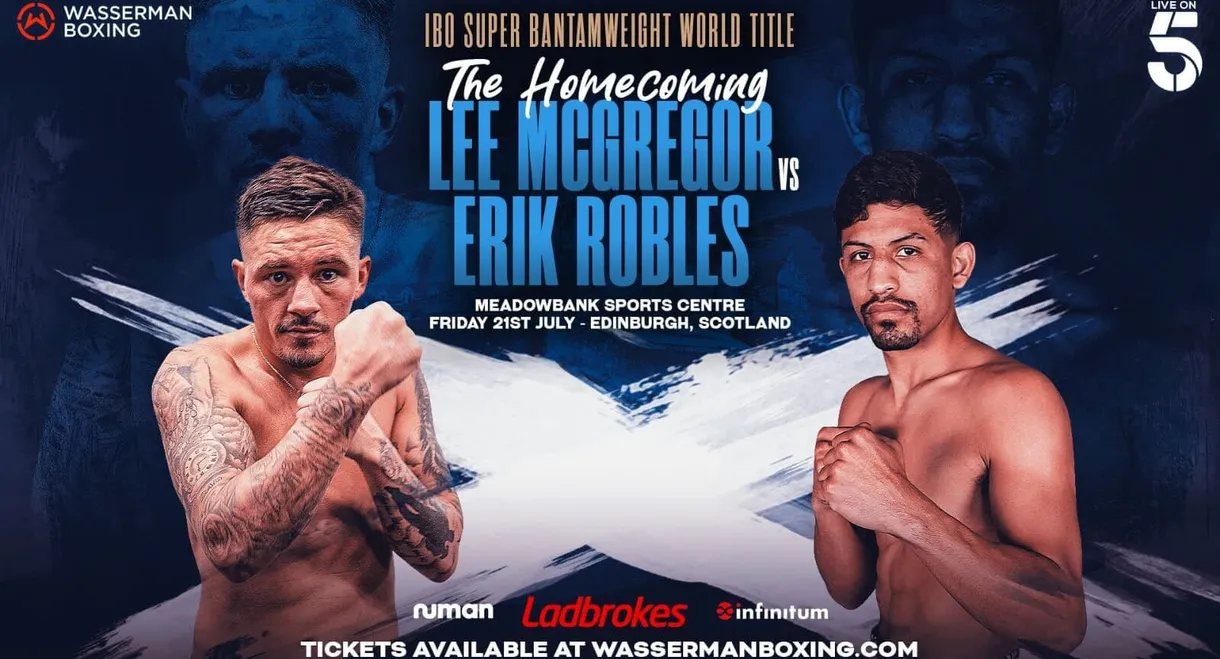 Lee McGregor vs. Erik Robles