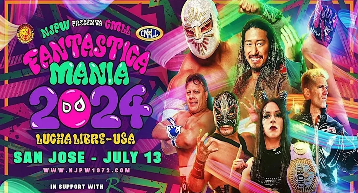 NJPW Presents CMLL Fantastica Mania 2024 - Lucha Libre USA