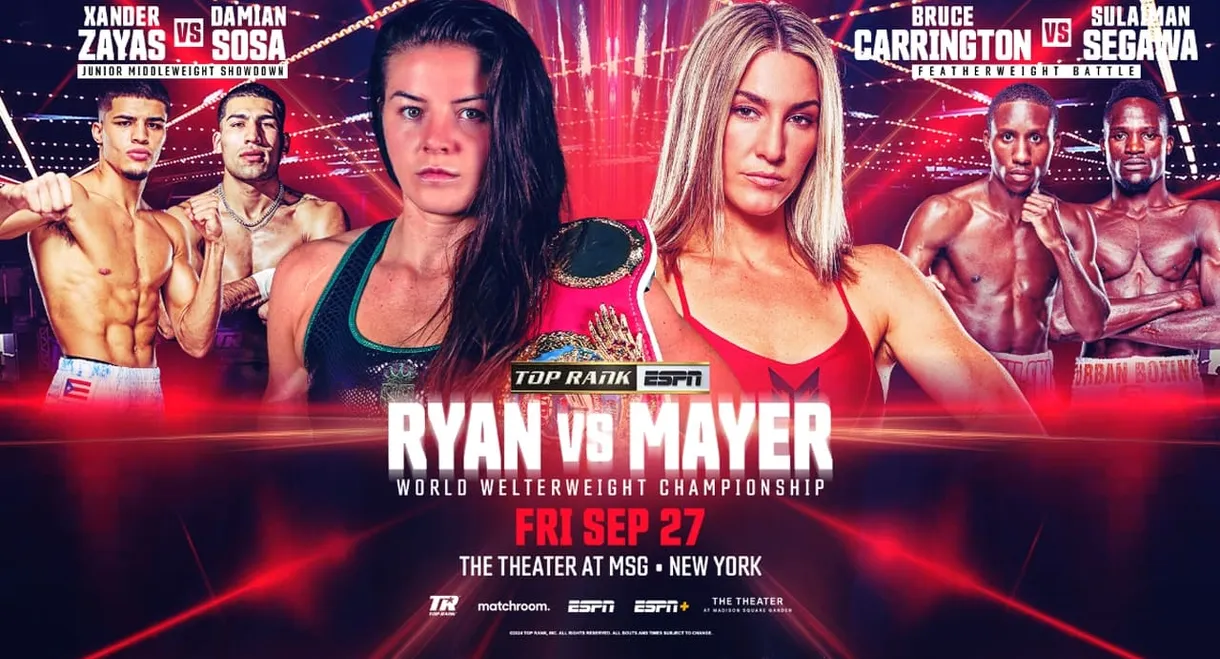 Sandy Ryan vs. Mikaela Mayer