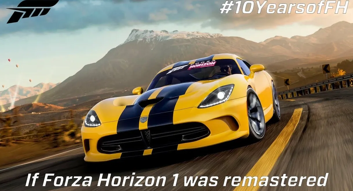 If Forza Horizon 1 was remastered | FH5 | 10 years of Forza Horizon