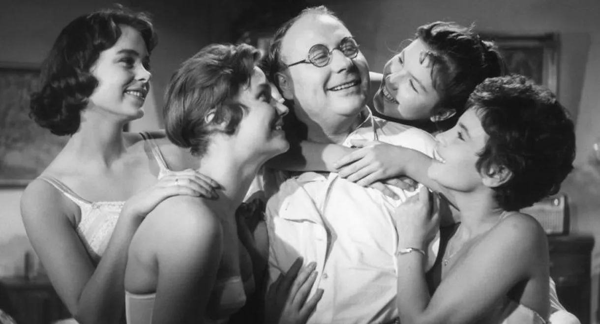 Vater, Mutter und neun Kinder