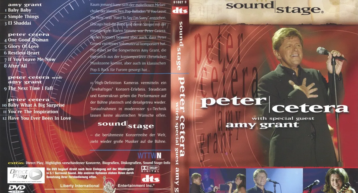 SoundStage Presents | Peter Cetera with special guest Amy Grant