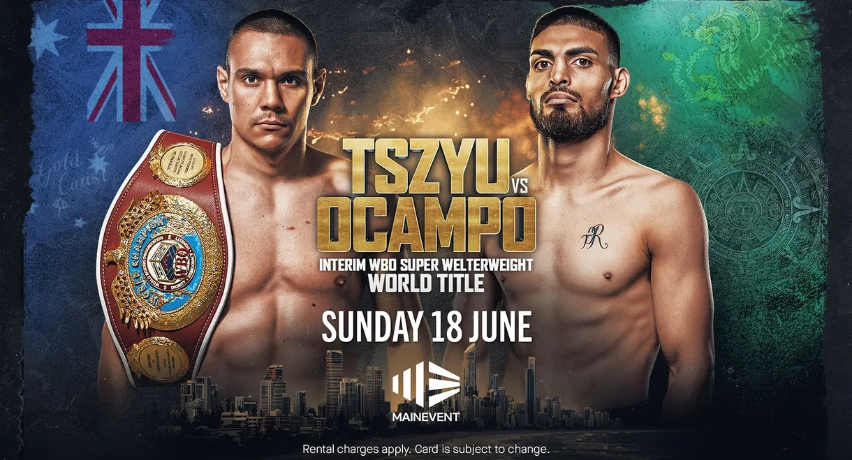 Tim Tszyu vs. Carlos Ocampo