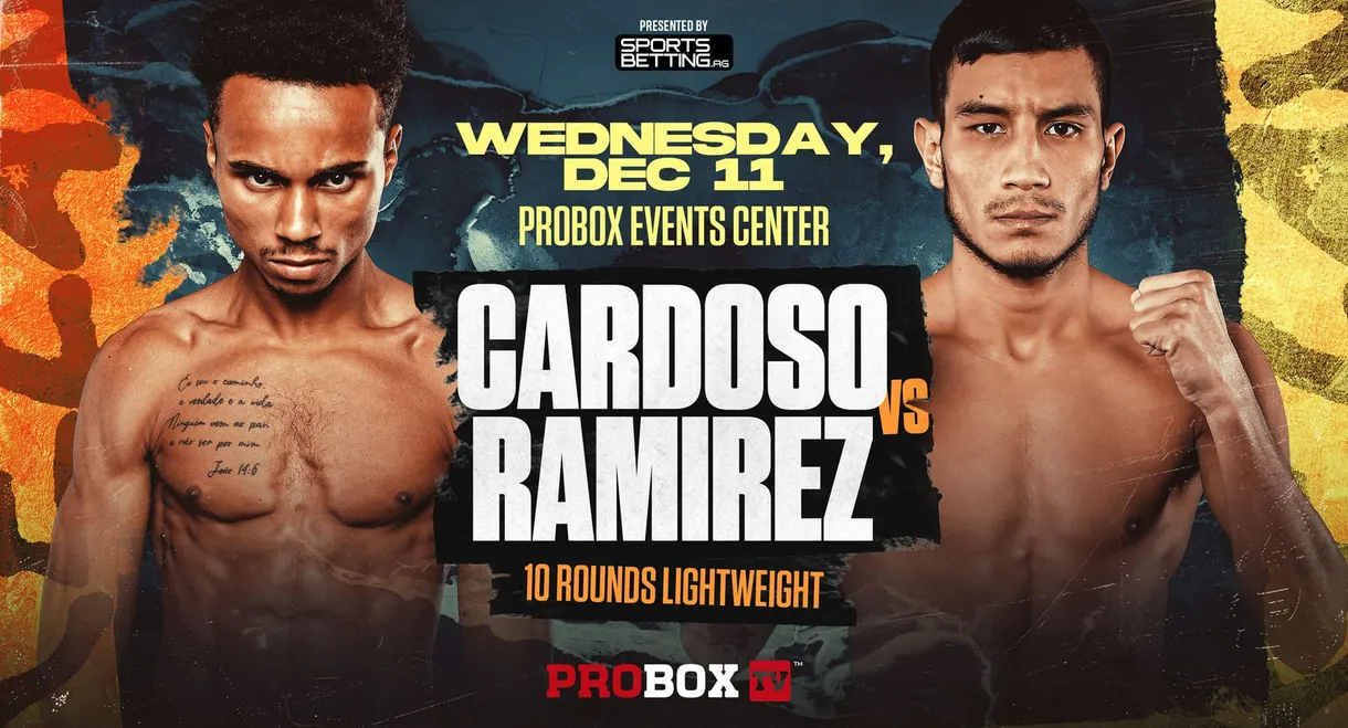 Jonhatan Cardoso vs. Eduardo Ramirez