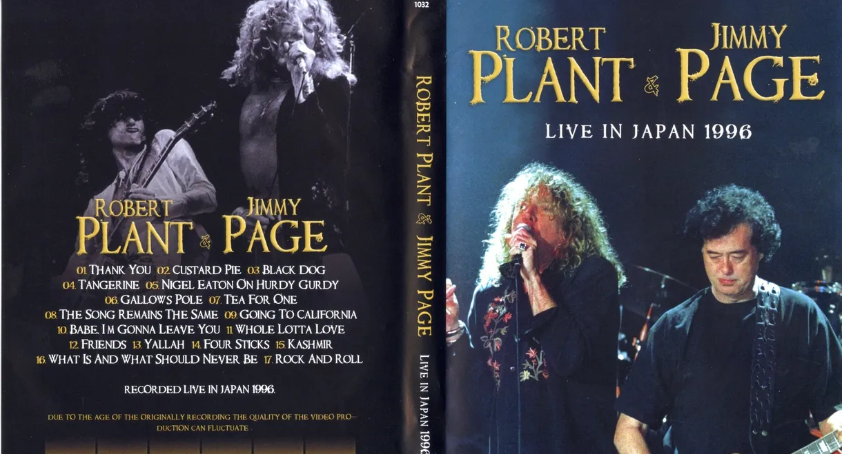 Robert Plant & Jimmy Page: Live In Japan 1996