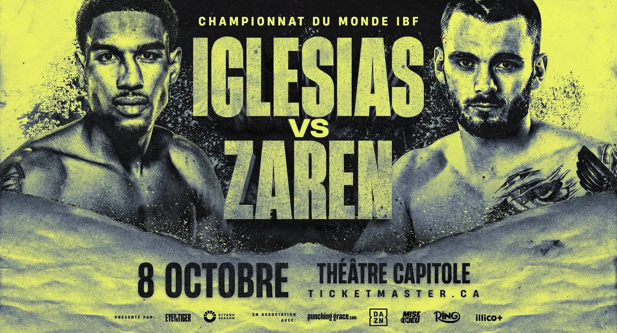 Osleys Iglesias vs. Oliver Zaren