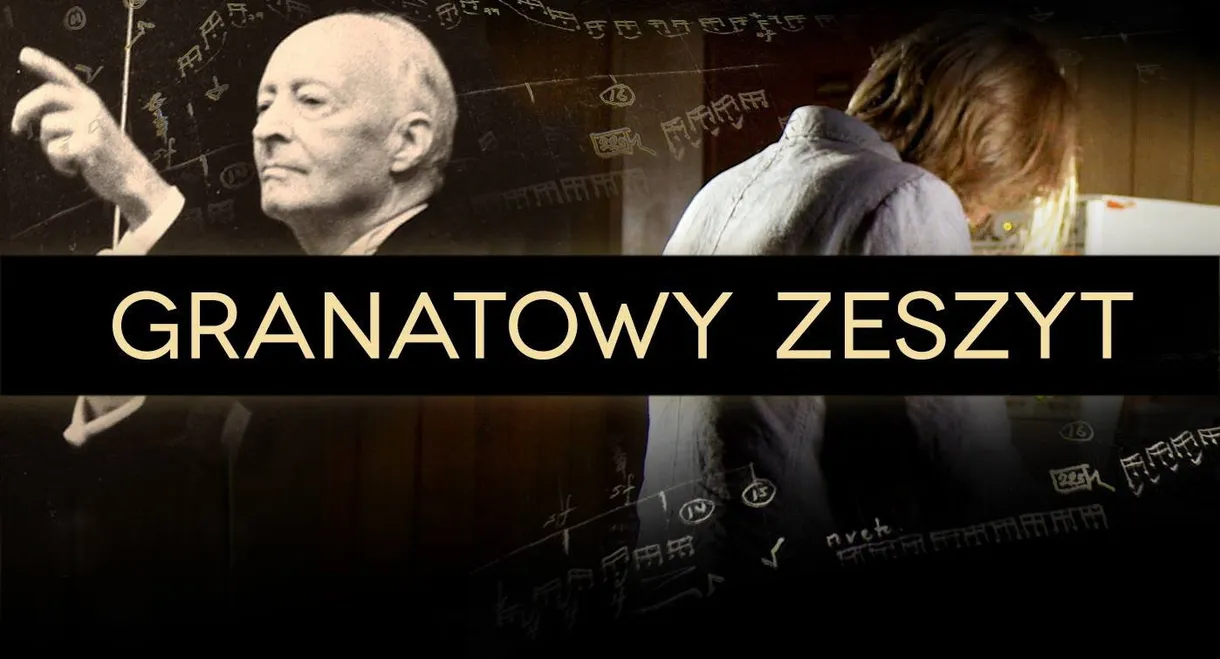 Granatowy zeszyt