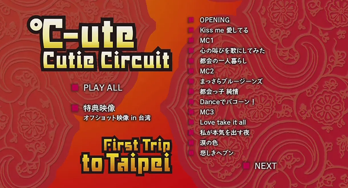 ℃-ute Cutie Circuit ~First Trip to Taipei~