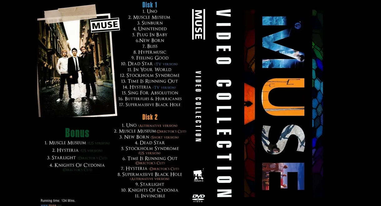 Muse Video Collection dvd1