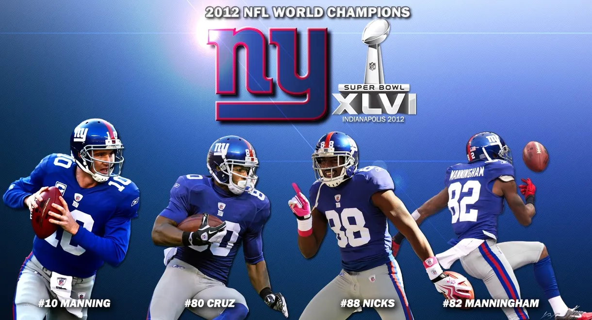 Super Bowl XLVI Champions: New York Giant‪s