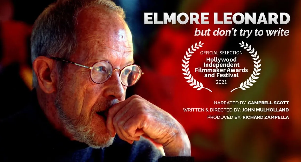 Elmore Leonard: "But Don't Try to Write"