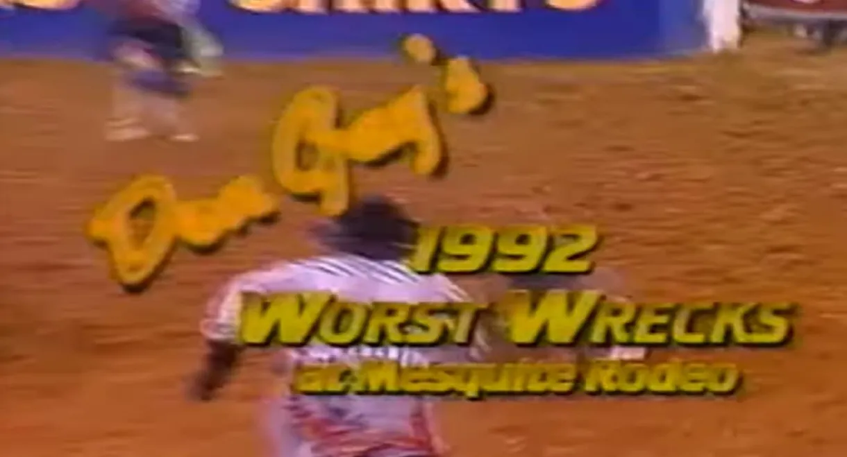 Don Gay's Worst Wrecks at Mesquite Rodeo 1992