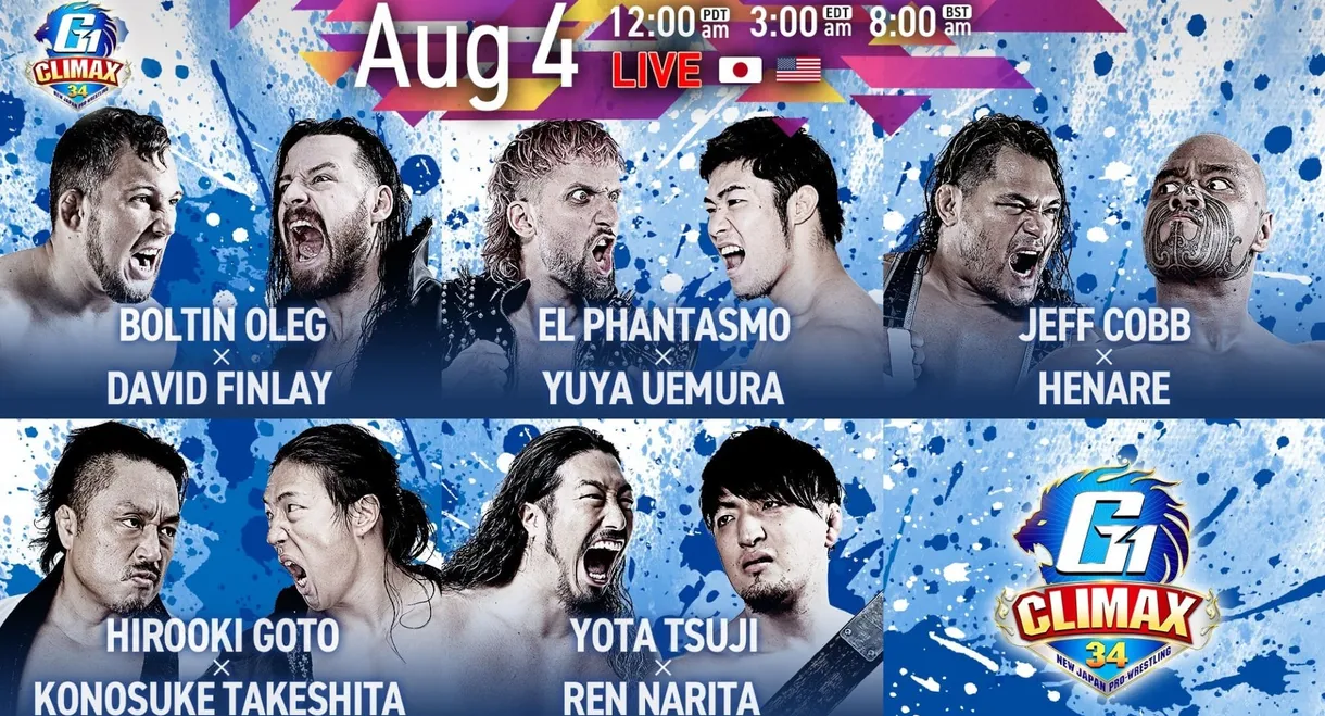 NJPW G1 Climax 34: Day 10