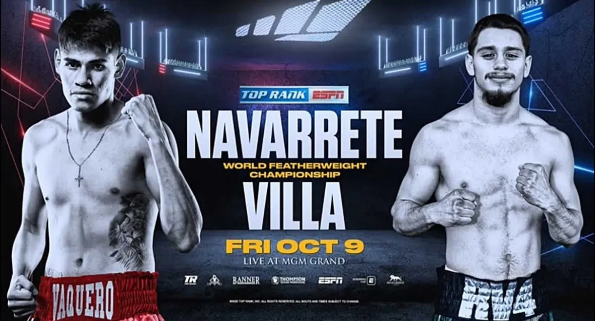 Emanuel Navarrete vs. Ruben Villa