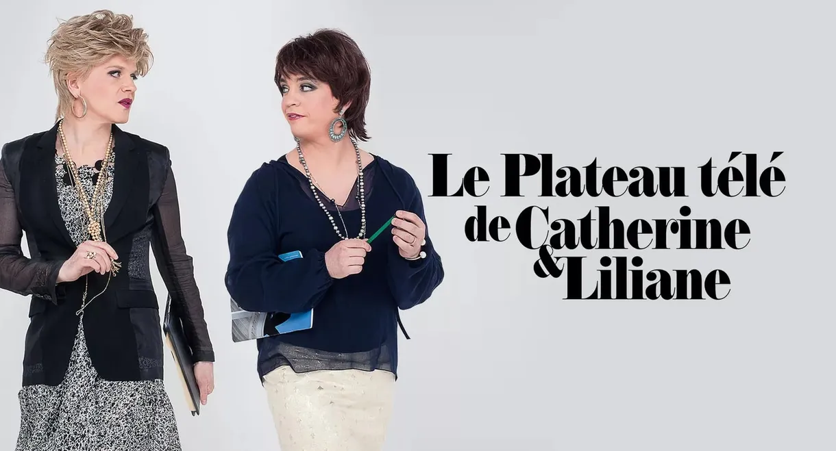 Le plateau télé de Catherine et Liliane