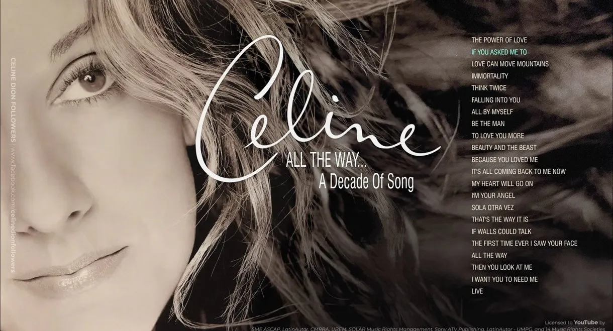 All the Way... A Decade of Song and Video